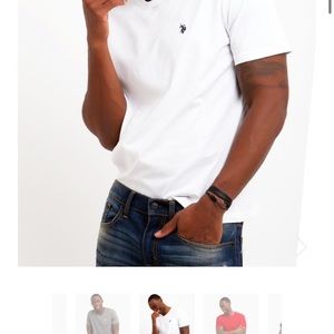 XXL white polo shirt